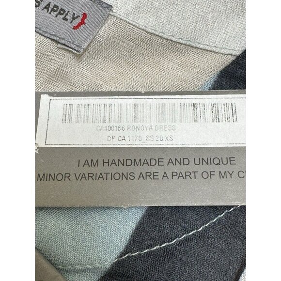 Conditions Apply Sz XS Dress Colorful Geometric Anthropologie New NWT - Picture 4 of 8